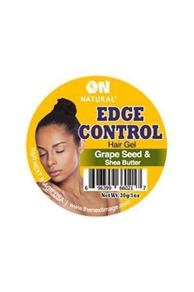 ON Natural Edge Control Hair Gel - Grape Seed & Shea Butter - Beautiful Black Hair