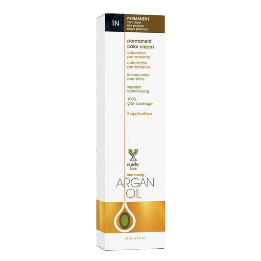 One 'n Only Argan Oil Permanent Hair Color - 1N Very Black
