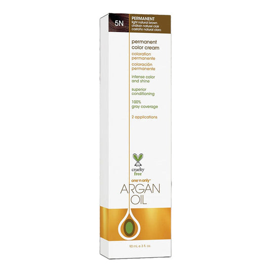 One 'n Only Argan Oil Permanent Hair Color - 5N Light Natural Brown