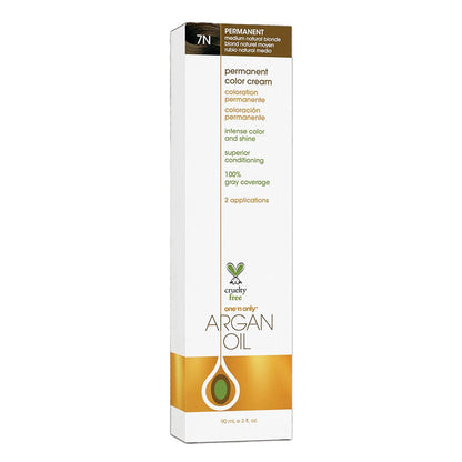 One 'n Only Argan Oil Permanent Hair Color - 7N Medium Natural Blonde