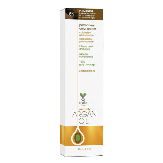 One 'n Only Argan Oil Permanent Hair Color - 8N Light Natural Blonde