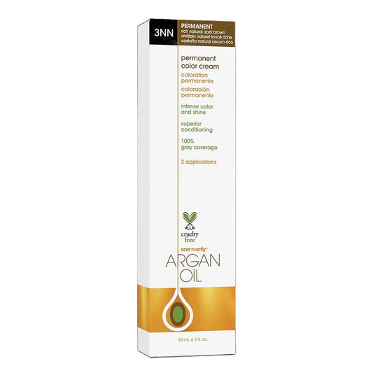 One 'n Only Argan Oil Permanent Hair Color - 3NN Rich Natural Dark Brown