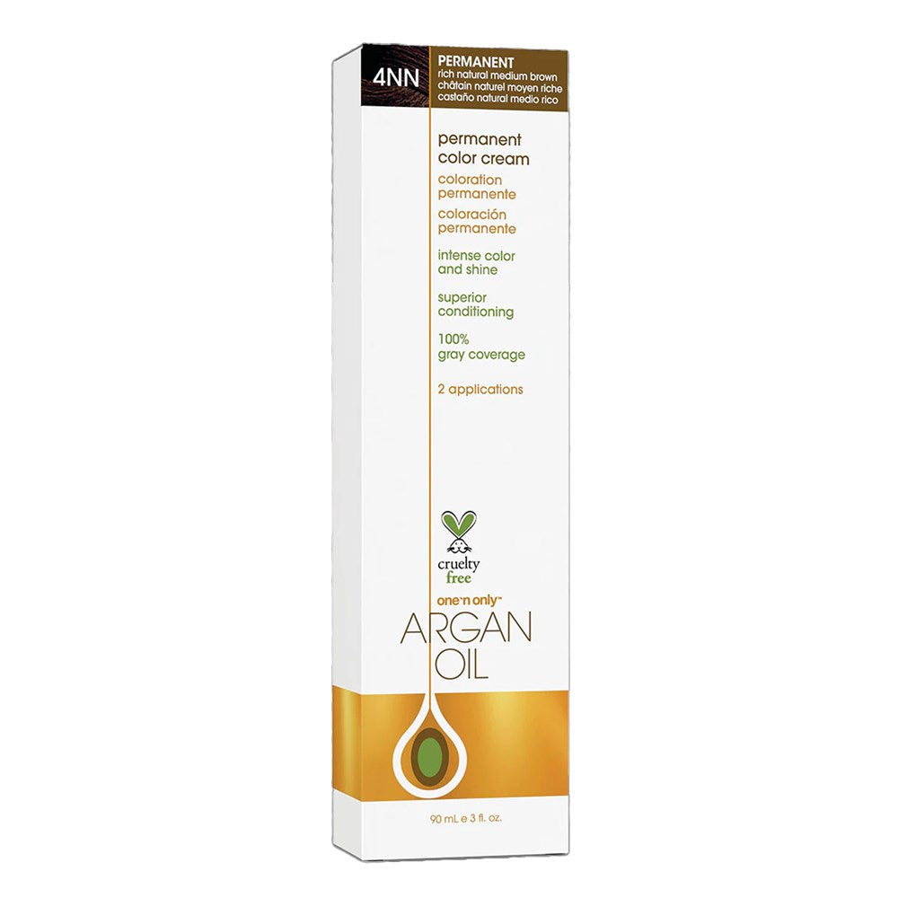 One 'n Only Argan Oil Permanent Hair Color - 4NN Rich Natural Medium Brown