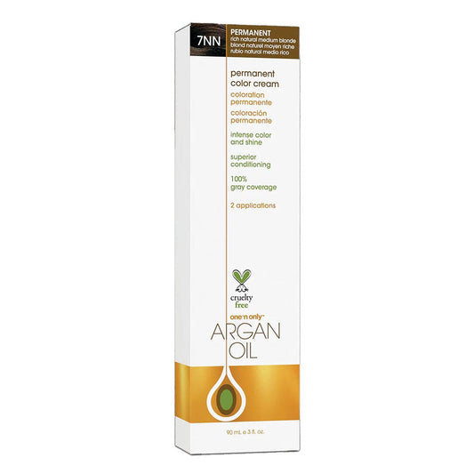 One 'n Only Argan Oil Permanent Hair Color - 7NN Rich Natural Medium Blonde