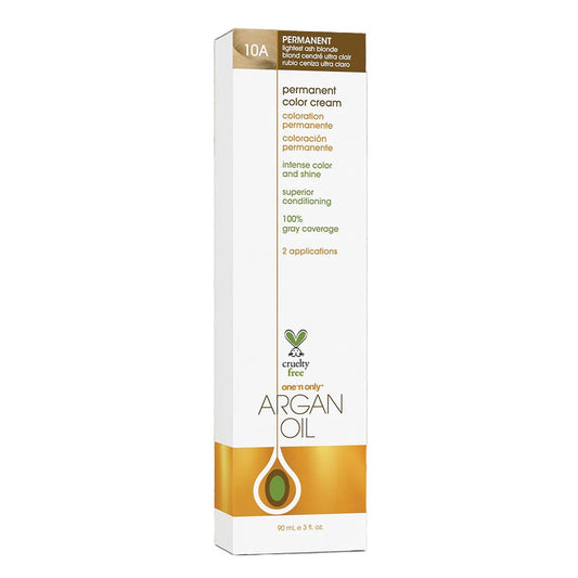 One 'n Only Argan Oil Permanent Hair Color - 10A Lightest Ash Blonde