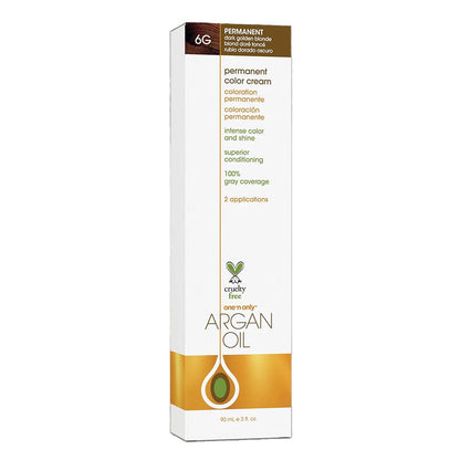 One 'n Only Argan Oil Permanent Hair Color - 6G Dark Golden Blonde
