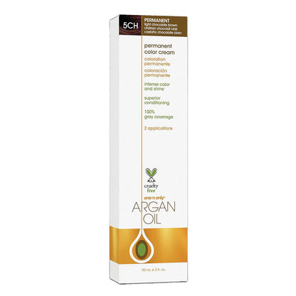 One 'n Only Argan Oil Permanent Hair Color - 5CH Light Chocolate Brown