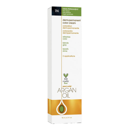 One 'n Only Argan Oil Demi-Permanent Hair Color - 1N Very Black