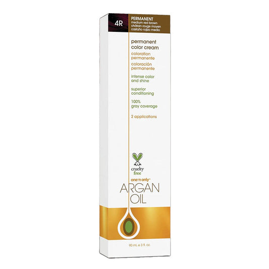 One 'n Only Argan Oil Permanent Hair Color - 4R Medium Red Brown