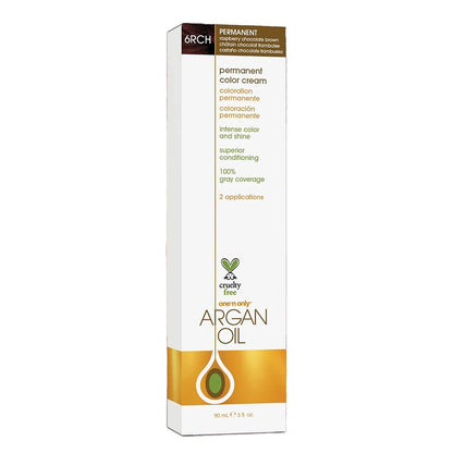 One 'n Only Argan Oil Permanent Hair Color - 6RCH Raspberry Chocolate Brown