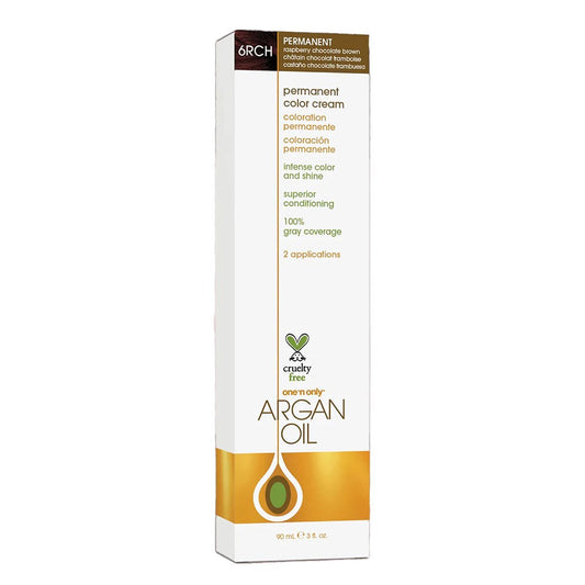 One 'n Only Argan Oil Permanent Hair Color - 6RCH Raspberry Chocolate Brown