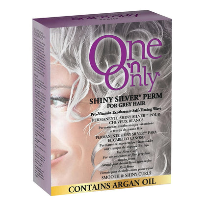 One 'n Only Shiny Silver Perm For Grey Hair