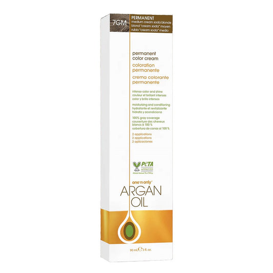 One 'n Only Argan Oil Permanent Hair Color - 7GM Medium Cream Soda Blonde