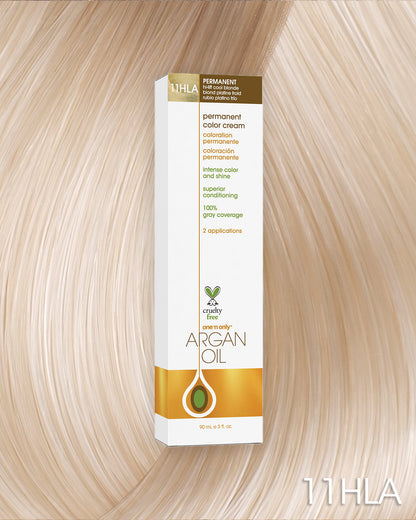 One 'n Only Argan Oil Permanent Hair Color - 11HLA Hi-Lift Cool Blonde
