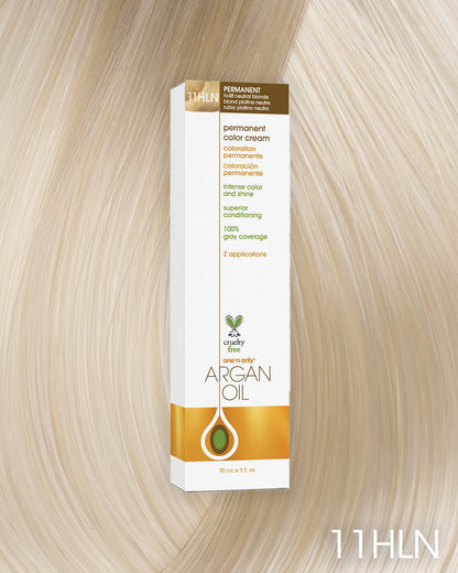 One 'n Only Argan Oil Permanent Hair Color - 11HLN Hi-Lift Neutral Blonde