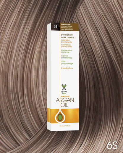 One 'n Only Argan Oil Permanent Hair Color - 6S Dark Sand Blonde