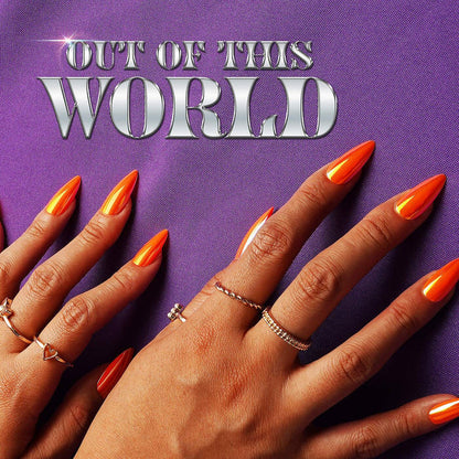 EBIN Press-On Nails Out Of This World - Eclipse #N3DO002 Long