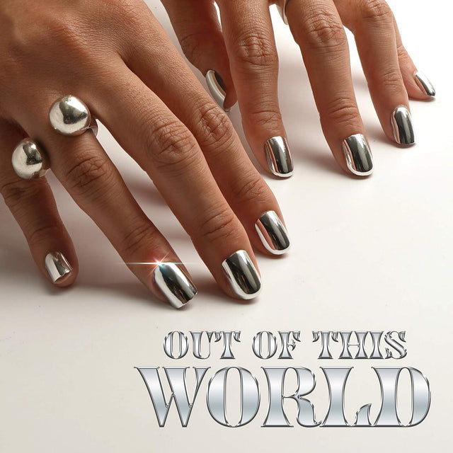 EBIN Press-On Nails Out Of This World - Moon #N3DO006 Short