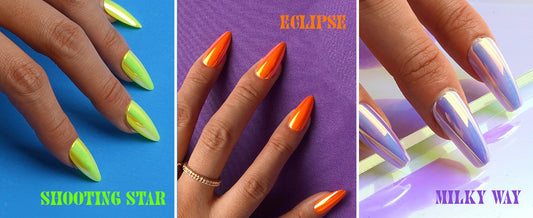 EBIN Press-On Nails Out Of This World - Milky Way #N3DO003 Long
