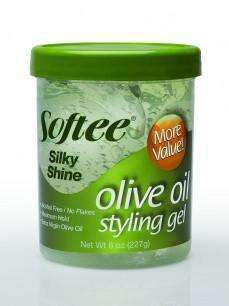 Softee Olive Oil Styling Gel 8oz - Beautiful Black Hair