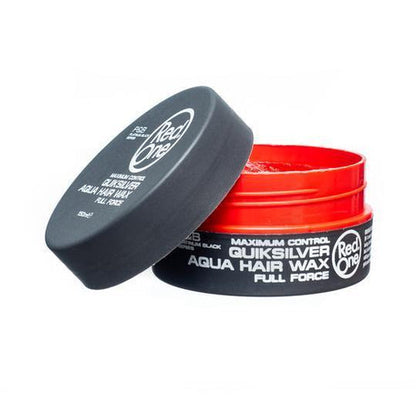 Red One Aqua Hair Wax - Quicksilver 150ml