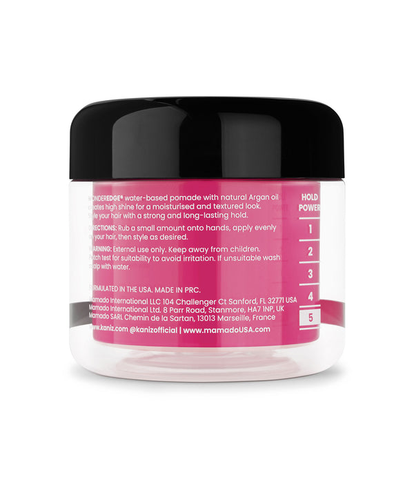 Kaniz WonderEdge Strong Hold Water Based Pomade - Raspberry