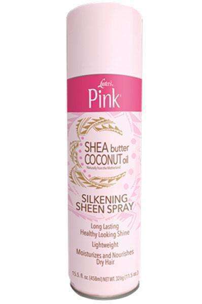 Pink Shea Butter Coconut Oil Silkening Sheen Spray - Beautiful Black Hair