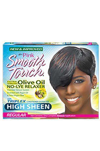 Pink Smooth Touch New Growth Relaxer Kit - Regular - Beautiful Black Hair