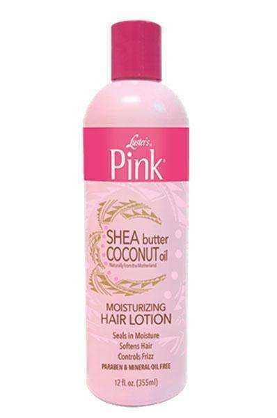 Pink Shea Butter Coconut Oil Moisturizing Hair Lotion - Beautiful Black Hair