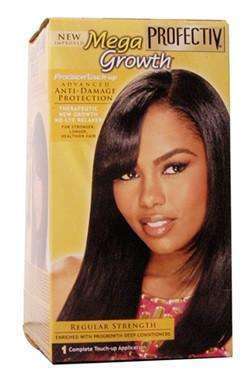 Profectiv Mega Growth No Lye Relaxer Kit - Regular 1 Touch-up - Beautiful Black Hair