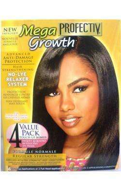 Profectiv Mega Growth No Lye Relaxer 4 Touch Up Kit - Regular - Beautiful Black Hair