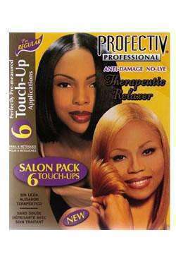 Profectiv Professional Anti-Damage No Lye Salon Pack Relaxer 6 Touch-ups - Regular - Beautiful Black Hair