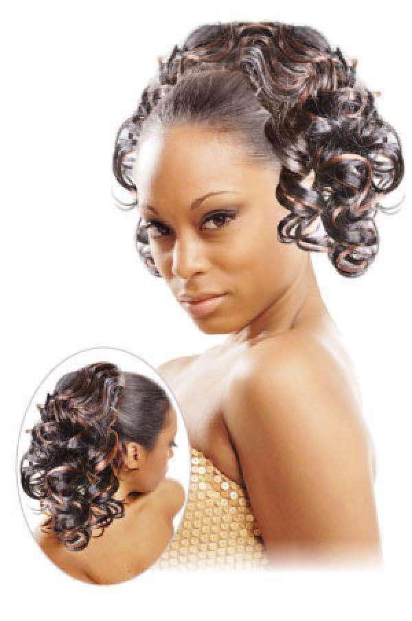 Magic Gold Drawstring Ponytail Lotus - Beautiful Black Hair
