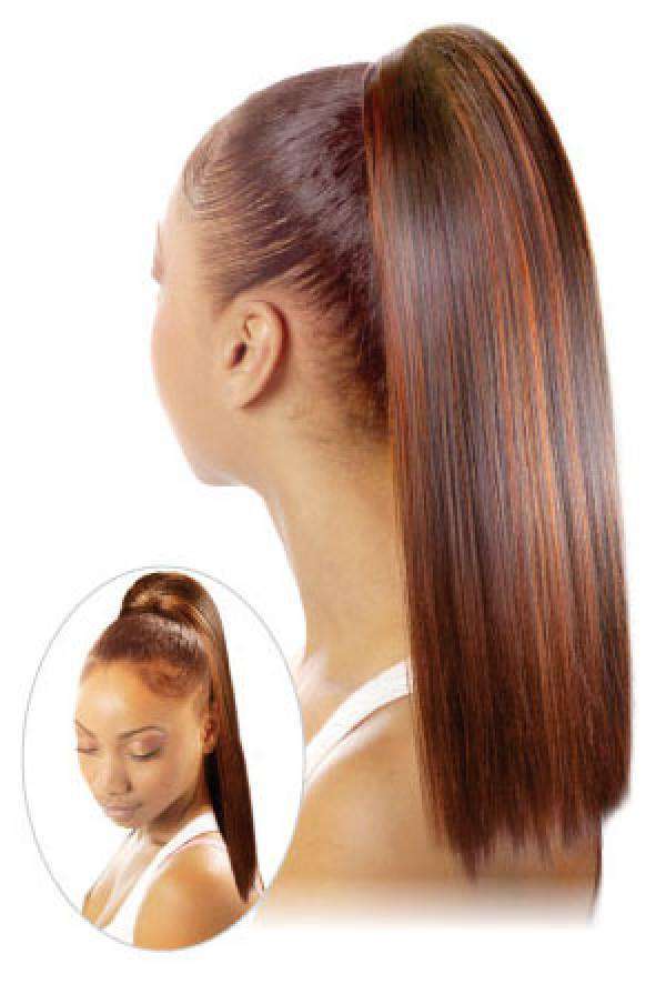 Magic Gold Drawstring Ponytail Pansy - Beautiful Black Hair