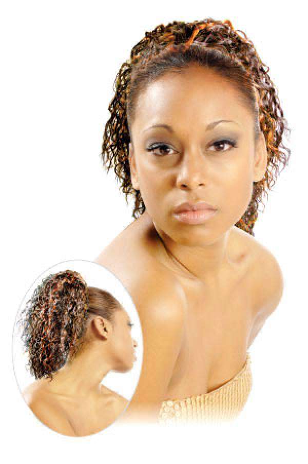 Magic Gold Drawstring Ponytail Zahara - Beautiful Black Hair