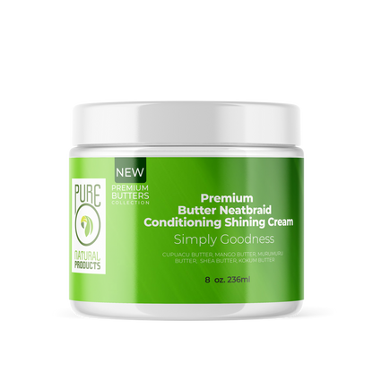 Pure O Premium Butter NeatBraid Conditioning Shining Cream 8oz