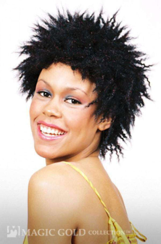 Magic Gold Synthetic "Quick Do Weave" Wig #15 - Beautiful Black Hair