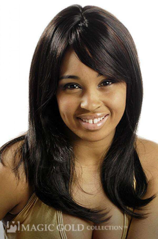 Magic Gold Synthetic "Quick Do Weave" Wig #17 - Beautiful Black Hair
