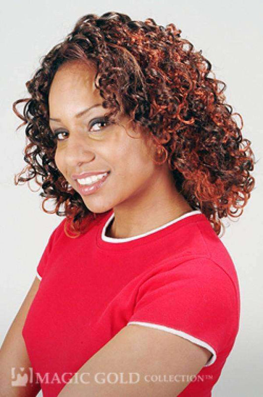 Magic Gold Synthetic "Quick Do Weave" Wig #1 - Beautiful Black Hair