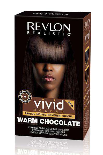 Revlon Realistic Vivid Hair Colour - Warm Chocolate - Beautiful Black Hair