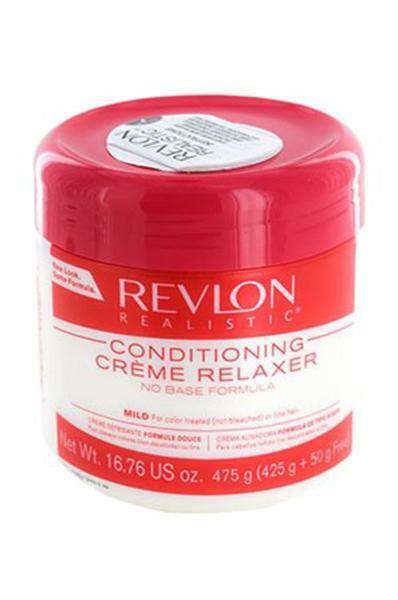 Revlon Realistic No Base Conditioning Crème Relaxer - Mild - Beautiful Black Hair