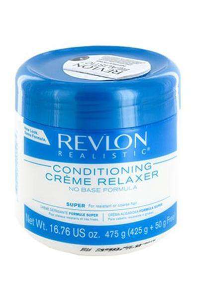 Revlon Realistic No Base Conditioning Crème Relaxer - Super - Beautiful Black Hair