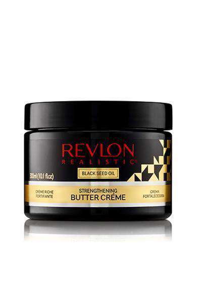 Revlon Realistic Black Seed Oil Strengthening Butter Cream Leave in Conditioner - Beautiful Black Hair