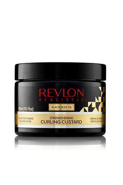 Revlon Realistic Black Seed Oil Strengthening Curling Custard - Beautiful Black Hair