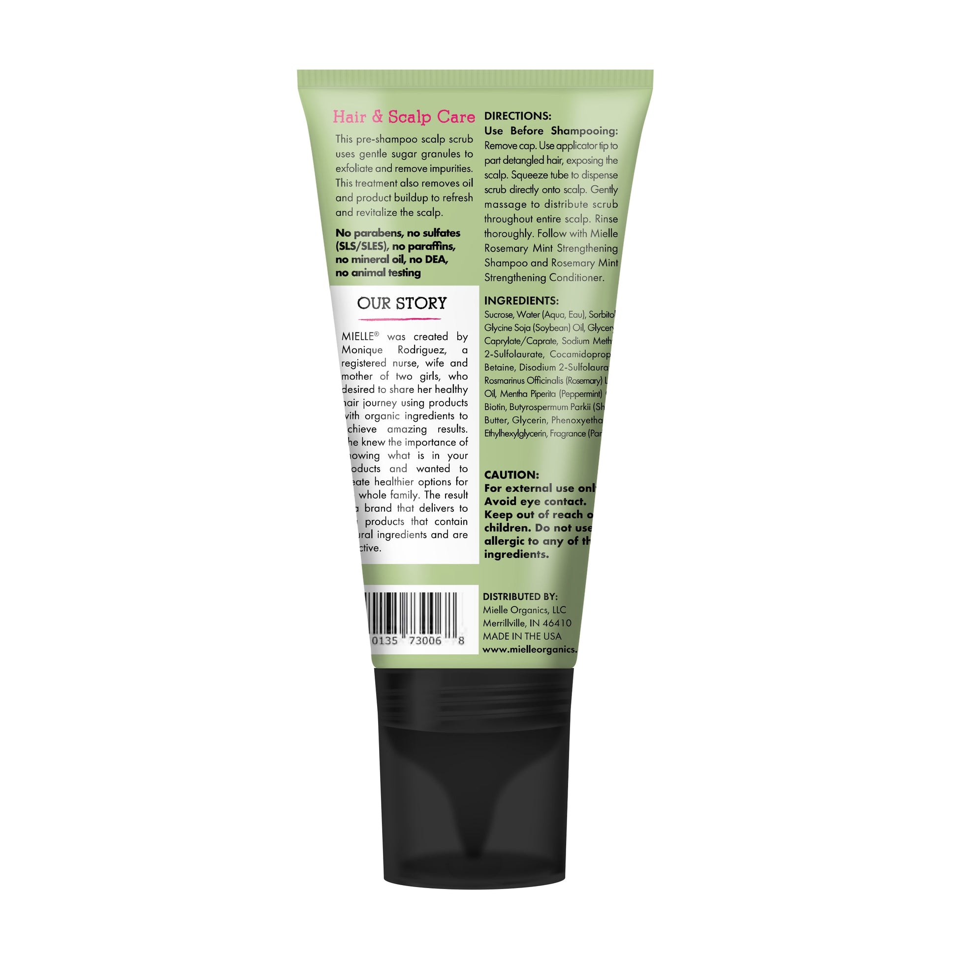 Mielle Rosemary Mint Clarifying Sugar Scalp Scrub