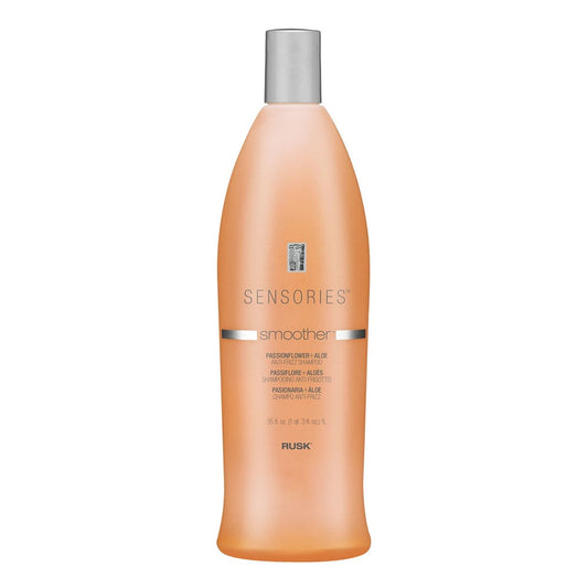 RUSK Sensories Smoother Passionflower + Aloe Anti Frizz Shampoo (35oz)