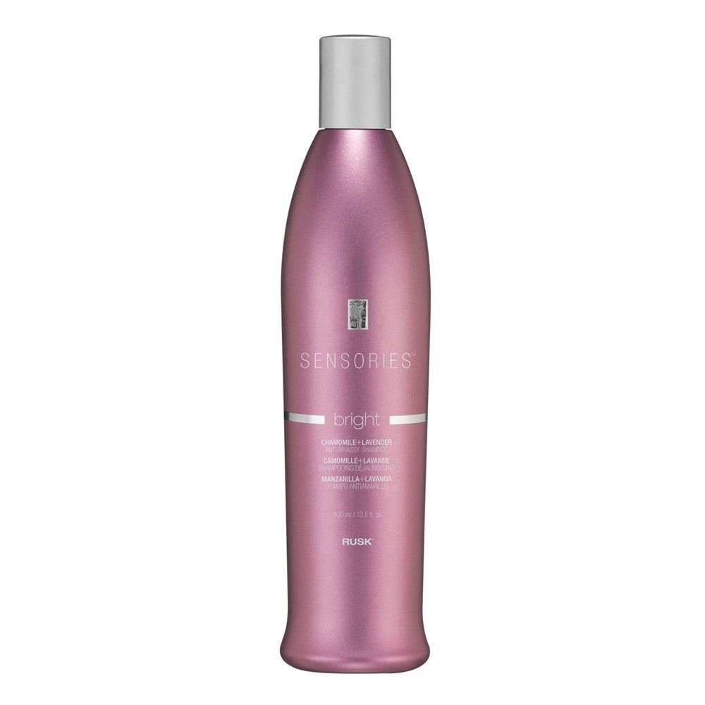 RUSK Sensories Bright Chamomile + Lavender Anti-Brassy Shampoo 13.5oz