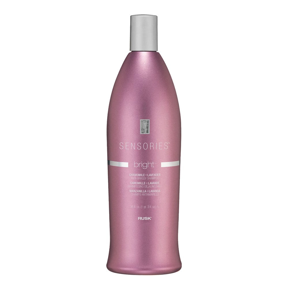 RUSK Sensories Bright Chamomile + Lavender Anti-Brassy Shampoo 35oz