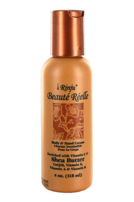 Rinju Beaute Reelle Body & Hand Lotion 4oz - Beautiful Black Hair