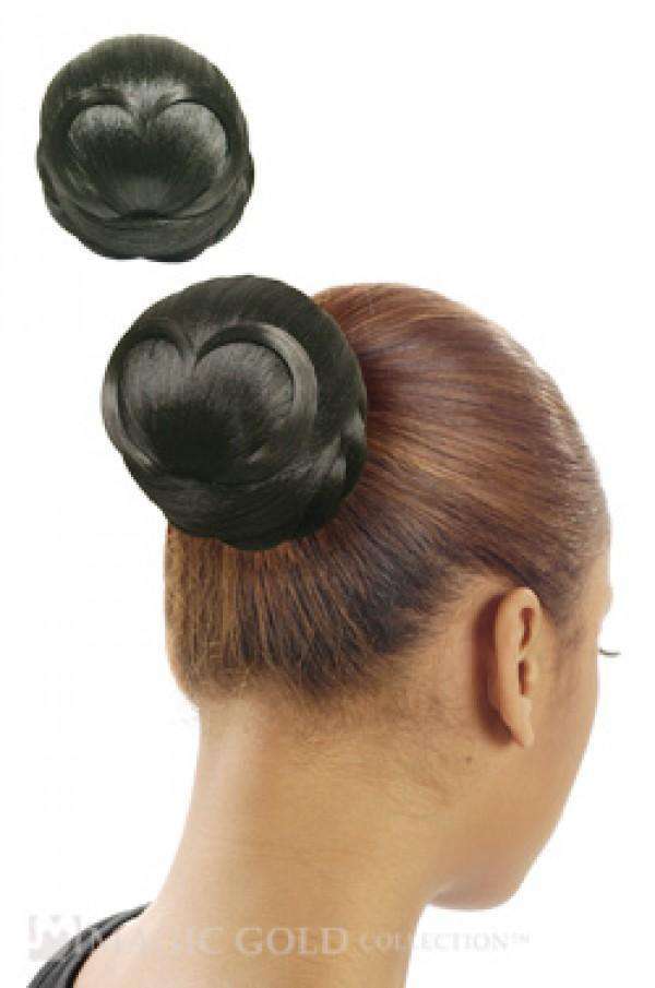 Magic Gold Drawstring Bun Ruby - Beautiful Black Hair